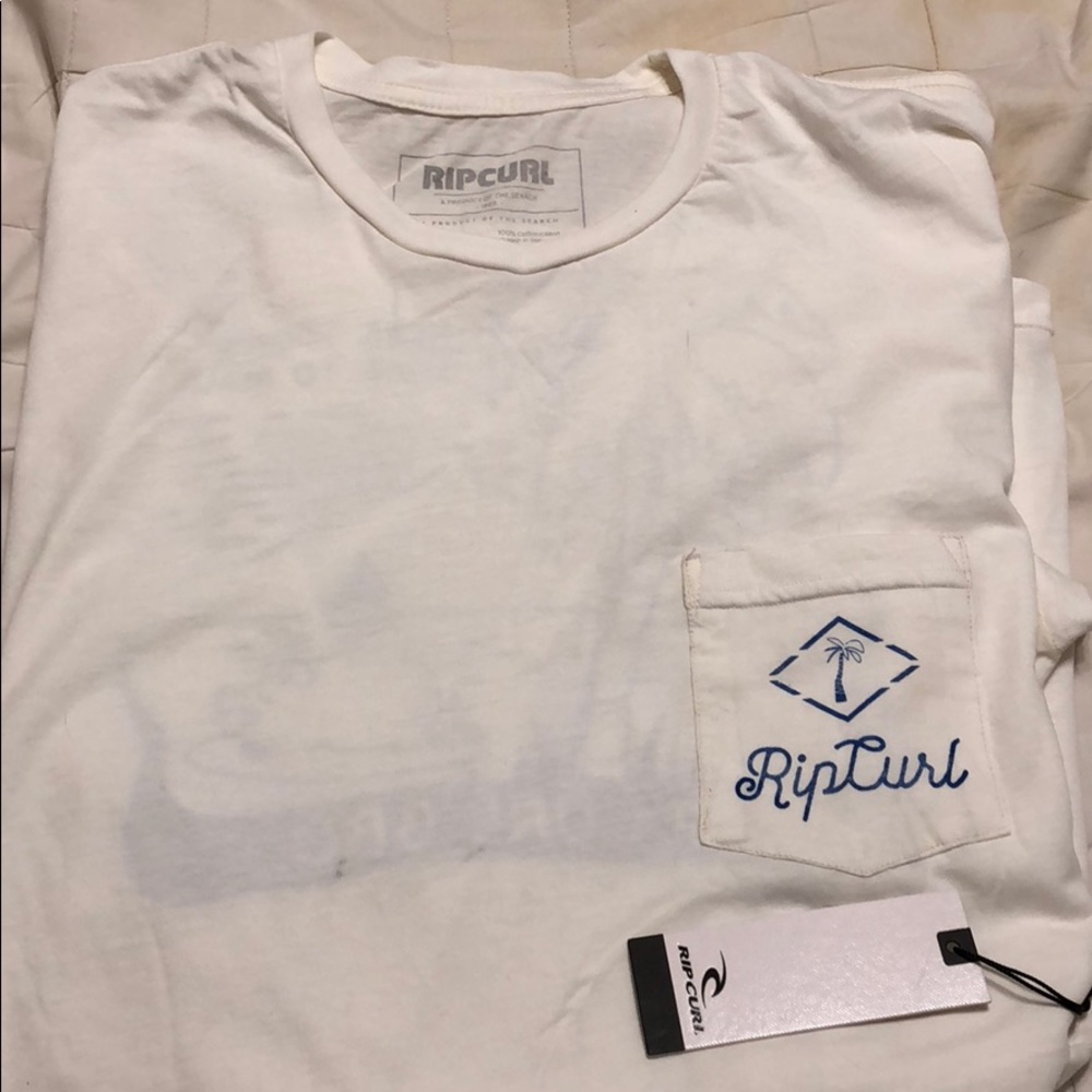 NWT MENS RIP CURL POCKET TEE